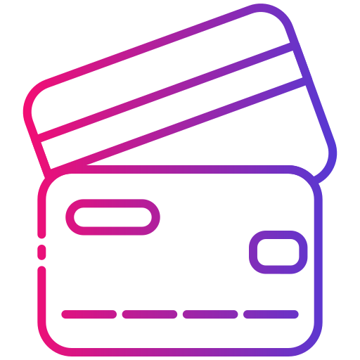 Debit card Generic Gradient icon