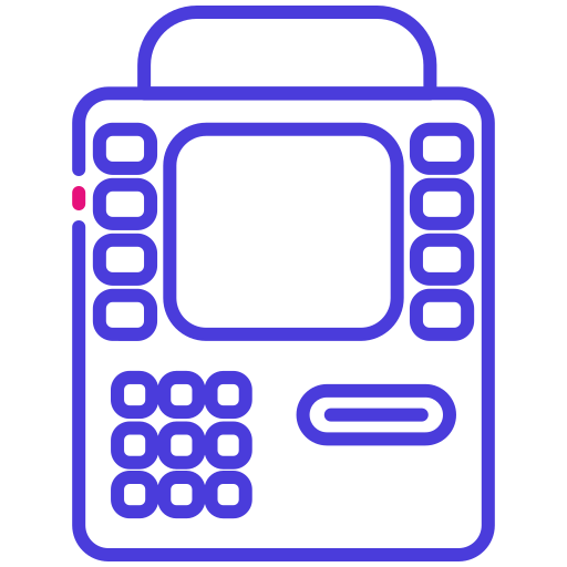 geldautomaat Generic Gradient icoon