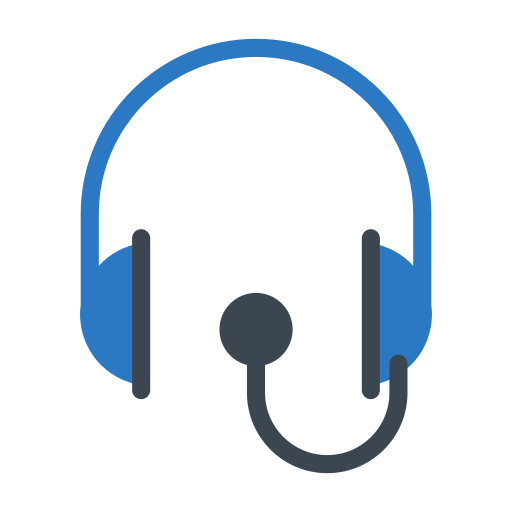 auricular Generic Blue icono