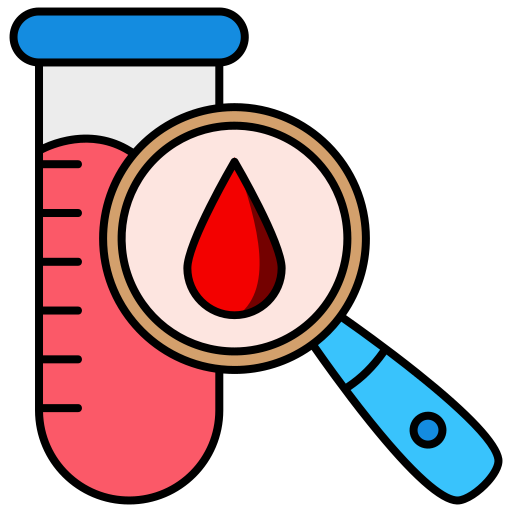 amostra de sangue Generic Thin Outline Color Ícone