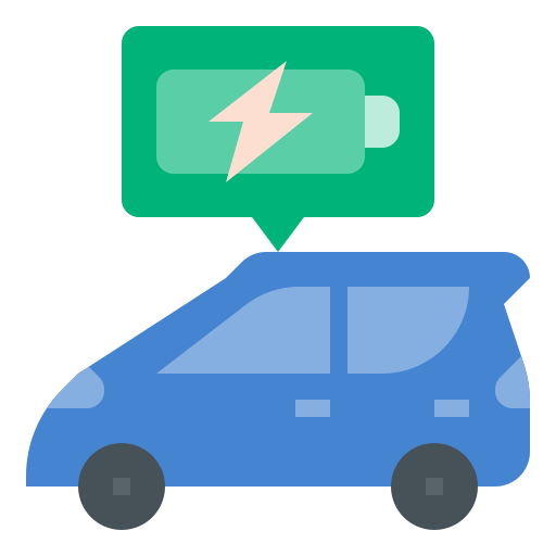 Electric vehicle Generic Flat icon