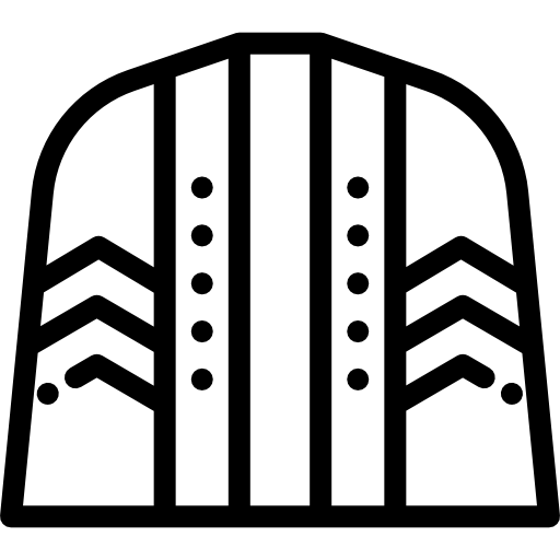 コート Detailed Rounded Lineal icon