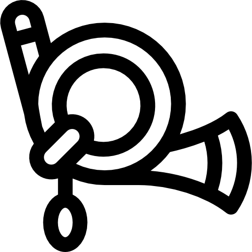 Рог Basic Rounded Lineal иконка