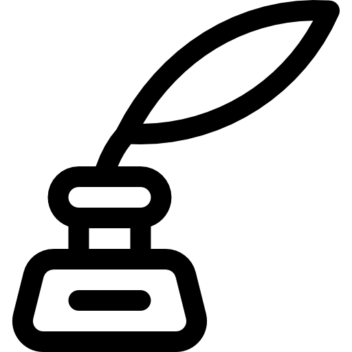 tinta Basic Rounded Lineal icono