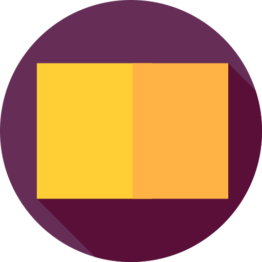 큐브 Flat Circular Flat icon