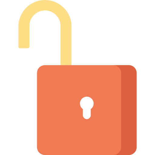 Unlock Special Flat icon