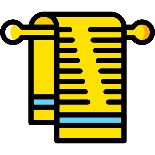 Towel Basic Miscellany Yellow icon