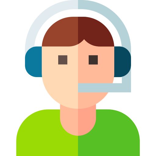 Telemarketer Basic Straight Flat icon