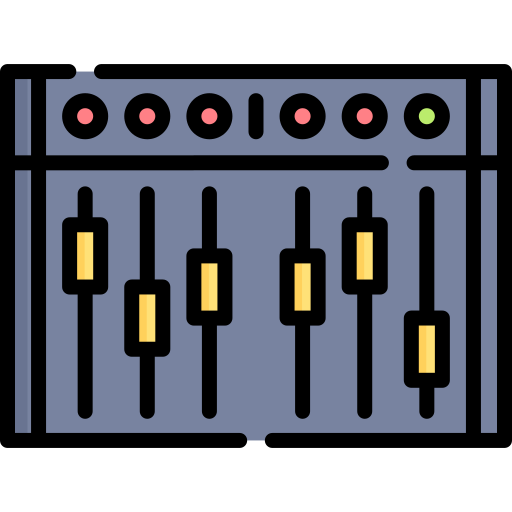 equalizer Special Lineal color icon