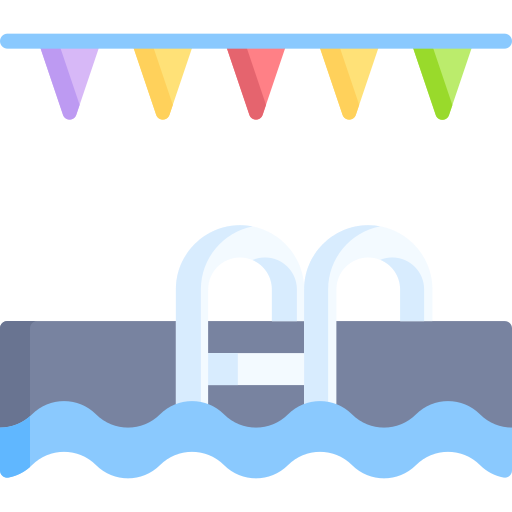 Pool party Special Flat icon