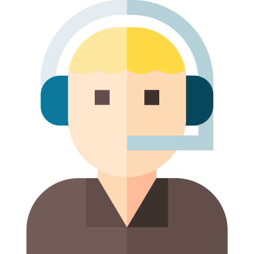 telemarketer Basic Straight Flat icon