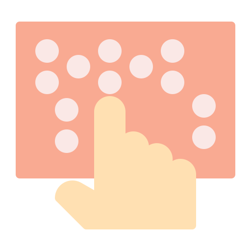braille Generic Flat icoon