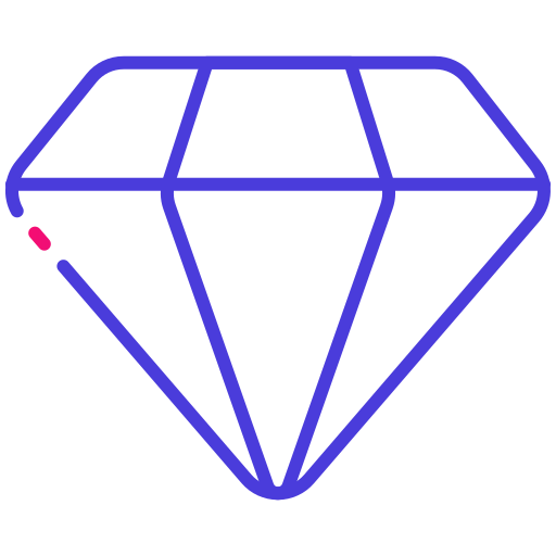 diamante Generic Gradient icono