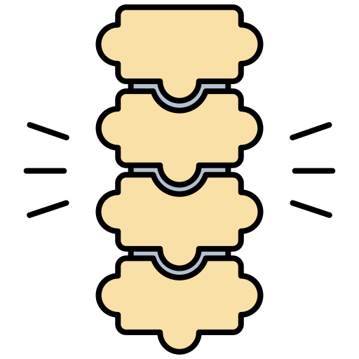 Dorsal spine Generic Thin Outline Color icon