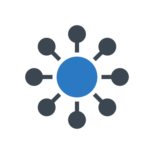 Connect Generic Blue icon