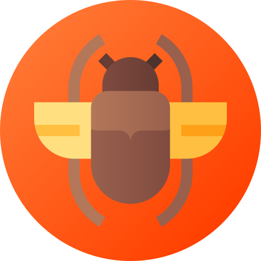 käfer Flat Circular Gradient icon