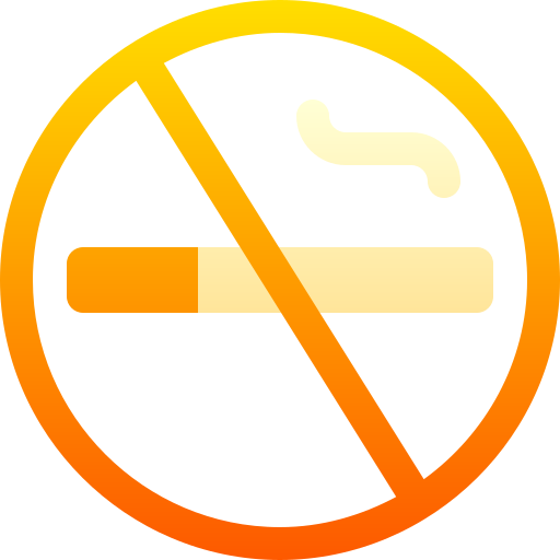 no fumar Basic Gradient Gradient icono