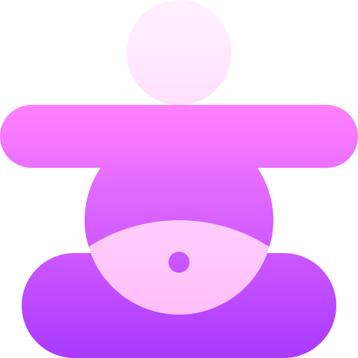 yoga Basic Gradient Gradient icono