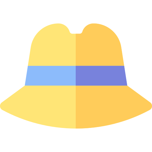 sombrero Basic Rounded Flat icono