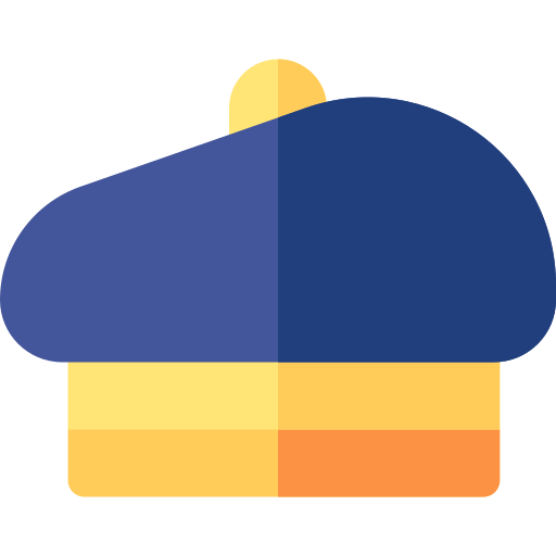 beret Basic Rounded Flat ikona