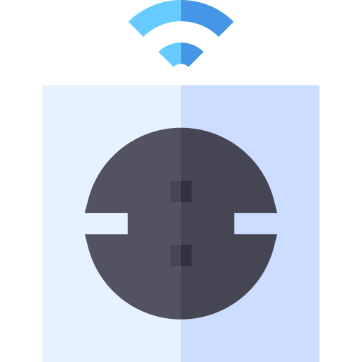 소켓 Basic Straight Flat icon