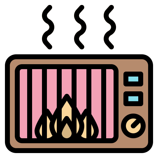 Heater Generic Outline Color icon