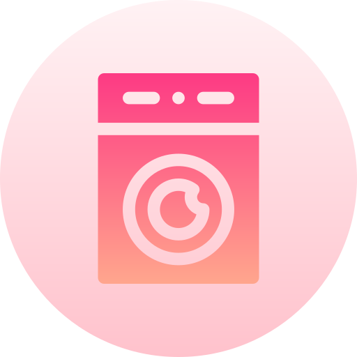洗濯機 Basic Gradient Circular icon