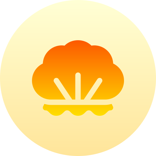 Shower cap Basic Gradient Circular icon