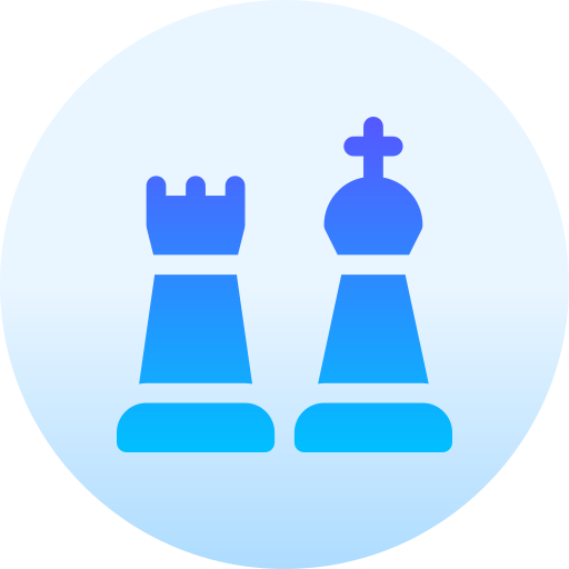 schach Basic Gradient Circular icon