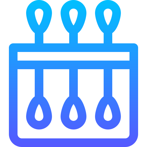 wattestäbchen Basic Gradient Lineal color icon