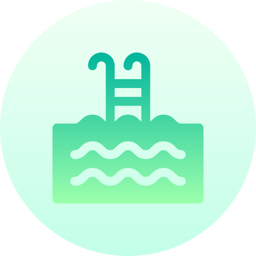 Плавательный бассейн Basic Gradient Circular иконка