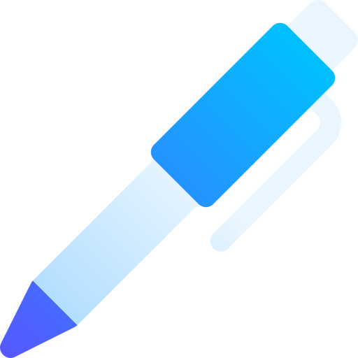 długopis Basic Gradient Gradient ikona