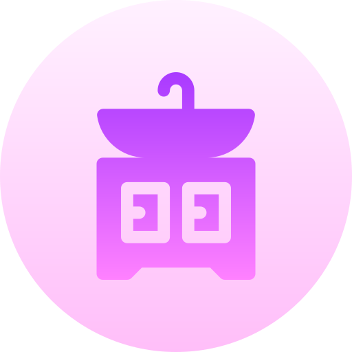 싱크대 Basic Gradient Circular icon
