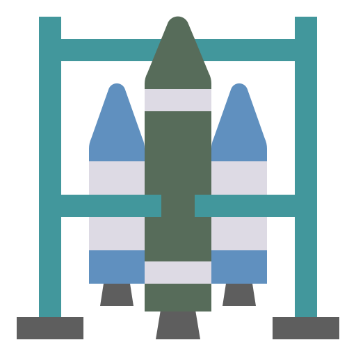 Запуск ракеты Generic Flat иконка