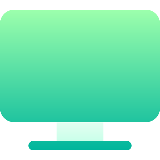 computer Basic Gradient Gradient icona
