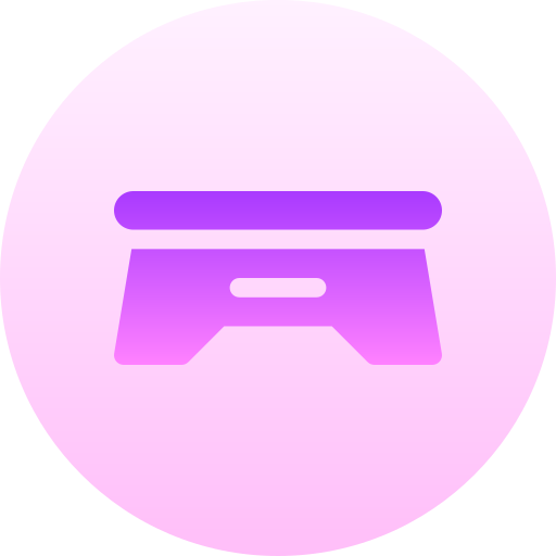 スツール Basic Gradient Circular icon