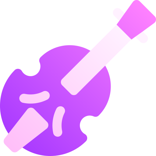 Violin Basic Gradient Gradient icon