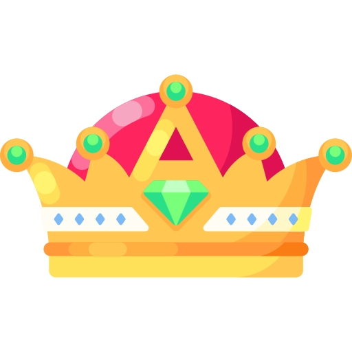 Crown Special Shine Flat icon