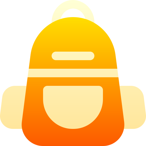 rucksack Basic Gradient Gradient icon