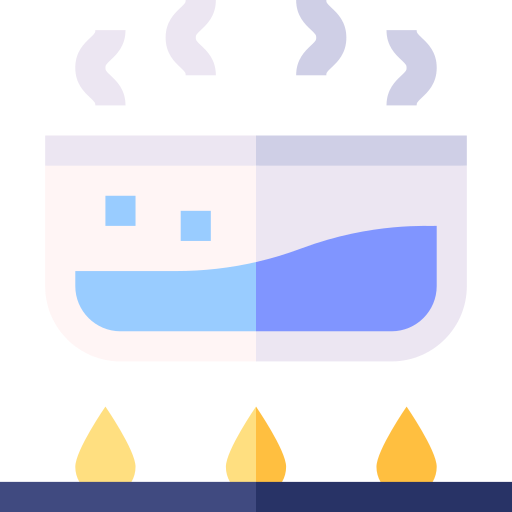 Boiling Basic Straight Flat icon