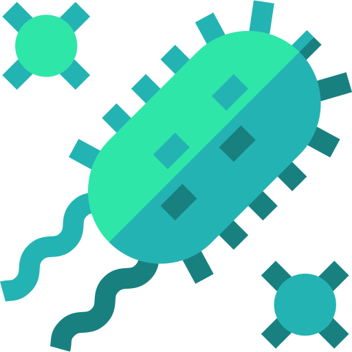 virus Basic Straight Flat icono