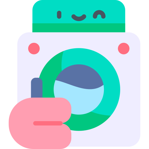Laundry Kawaii Flat icon