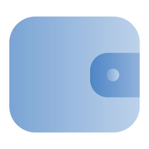 portfel Generic Flat Gradient ikona