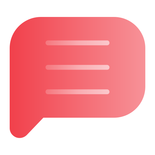 ventana de chat Generic Flat Gradient icono