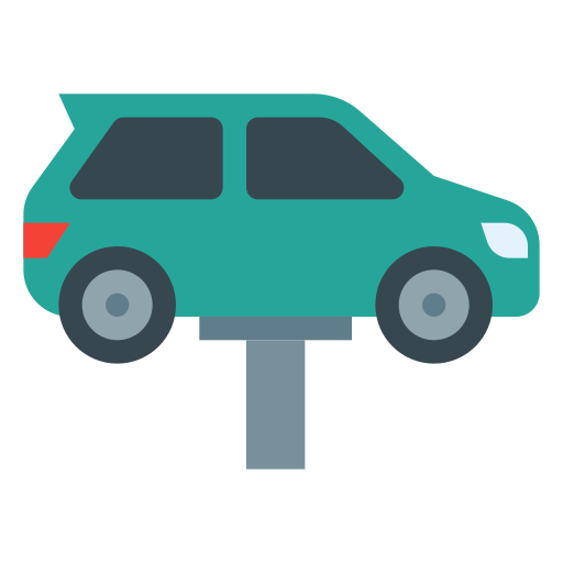 serwis samochodowy Generic Flat ikona