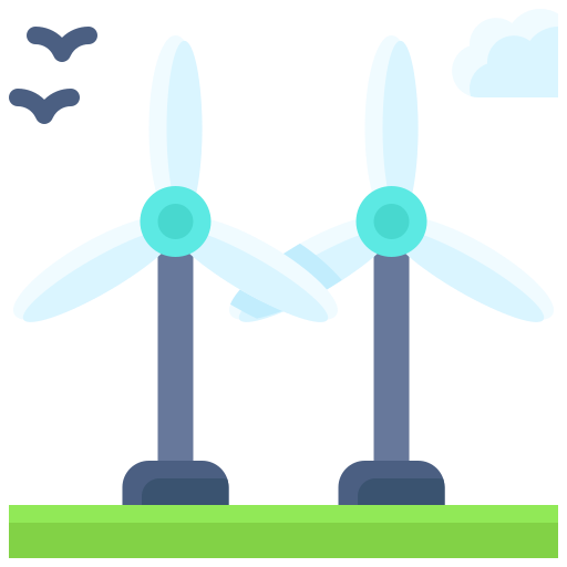 Wind turbine Generic Flat icon