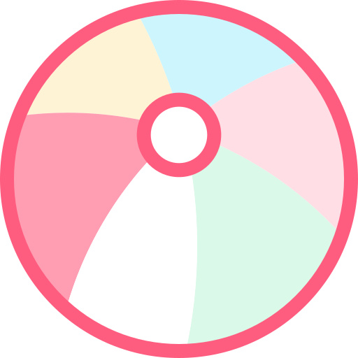 piłka Detailed color Lineal color ikona