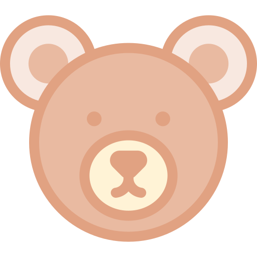 곰 Detailed color Lineal color icon