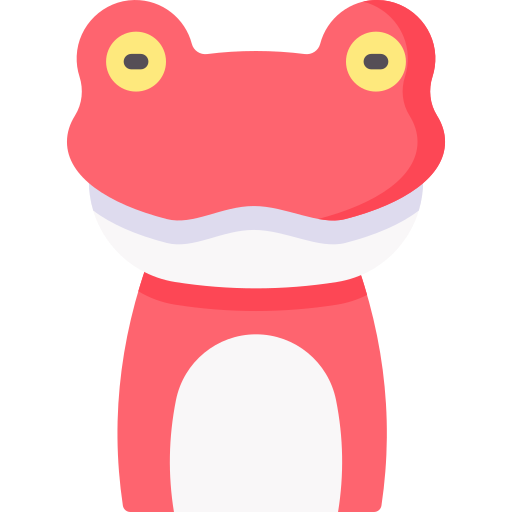 Tomato frog Special Flat icon
