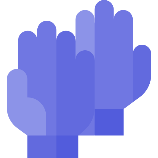 handschoenen Basic Straight Flat icoon